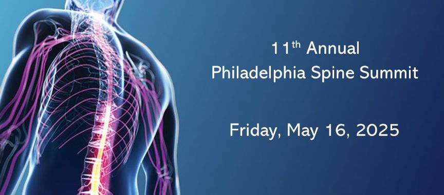 11th Annual Philadelphia Spine Summit Banner